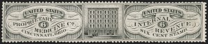 Sale 1205, Lot 2174, Revenues, Private Die Proprietary Stamps