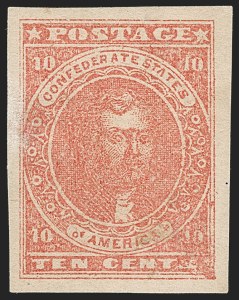 Sale 1206, Lot 1008, Confederate States: General Issues off Cover