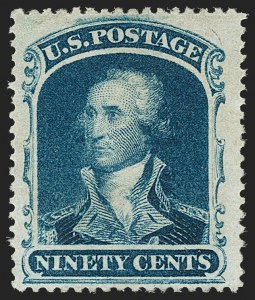 Sale 1206, Lot 102, 1857-60 Issue (Scott 21-39)
