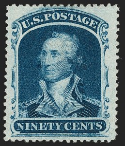 Sale 1206, Lot 103, 1857-60 Issue (Scott 21-39)