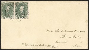 Sale 1206, Lot 1032, Confederate States: General Issues on Cover