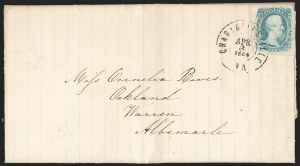 Sale 1206, Lot 1053, Confederate States: General Issues on Cover