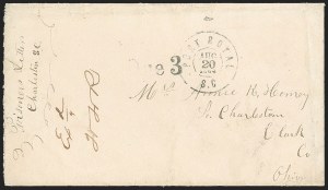Sale 1206, Lot 1069, Confederate States: Prisoner-of-War Mail