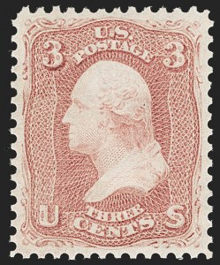 Sale 1206, Lot 107, 1861-66 Issue (Scott 63-78)