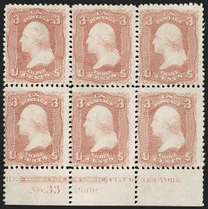 Sale 1206, Lot 108, 1861-66 Issue (Scott 63-78)