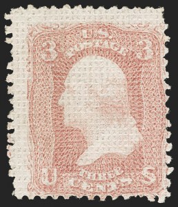 Sale 1206, Lot 116, 1867-68 Grilled Issue (Scott 79-101)