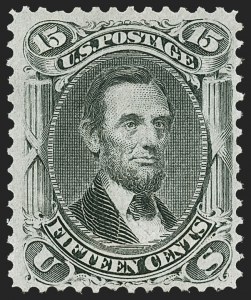Sale 1206, Lot 122, 1867-68 Grilled Issue (Scott 79-101)