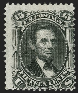 Sale 1206, Lot 125, 1867-68 Grilled Issue (Scott 79-101)