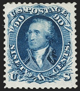 Sale 1206, Lot 137, 1875 Re-Issue of 1861-66 Issue (Scott 102-111)