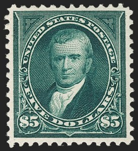 Sale 1206, Lot 303, 1895 Watermarked Bureau Issue (Scott 264-278)