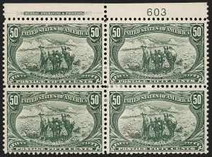Sale 1206, Lot 327, 1898 Trans-Mississippi Issue (Scott 285-293)