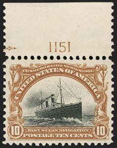 Sale 1206, Lot 339, 1901 Pan-American Issue (Scott 294-299)