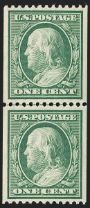 Sale 1206, Lot 381, 1908-10 Washington-Franklin Issues (Scott 331-356)