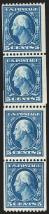 Sale 1206, Lot 384, 1908-10 Washington-Franklin Issues (Scott 331-356)