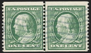 Sale 1206, Lot 387, 1908-10 Washington-Franklin Issues (Scott 331-356)