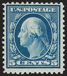 Sale 1206, Lot 398, 1909 Bluish Paper Issue (Scott 357-366)