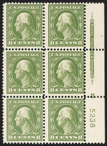 Sale 1206, Lot 413, 1910-13 Washington-Franklin Issue (Scott 374-396)