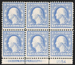 Sale 1206, Lot 415, 1910-13 Washington-Franklin Issue (Scott 374-396)