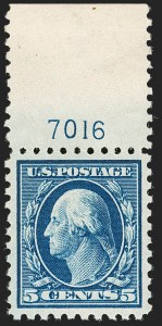 Sale 1206, Lot 458, 1913-15 Washington-Franklin Issues (Scott 424-461)