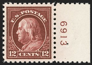 Sale 1206, Lot 463, 1913-15 Washington-Franklin Issues (Scott 424-461)