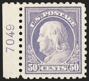 Sale 1206, Lot 465, 1913-15 Washington-Franklin Issues (Scott 424-461)
