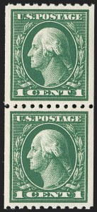 Sale 1206, Lot 466, 1913-15 Washington-Franklin Issues (Scott 424-461)