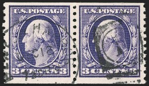 Sale 1206, Lot 472, 1913-15 Washington-Franklin Issues (Scott 424-461)