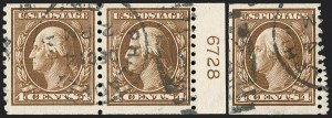 Sale 1206, Lot 473, 1913-15 Washington-Franklin Issues (Scott 424-461)