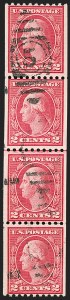 Sale 1206, Lot 477, 1913-15 Washington-Franklin Issues (Scott 424-461)