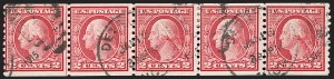 Sale 1206, Lot 483, 1913-15 Washington-Franklin Issues (Scott 424-461)