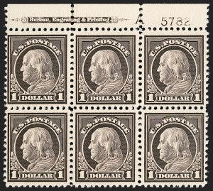Sale 1206, Lot 544, 1917-19 Issues (Scott 481-524)