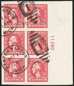Sale 1206, Lot 567, 1918-20 Offset Printing Issues (Scott 525-536)