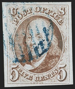 Sale 1206, Lot 62, 1847 Issue (Scott 1-2)