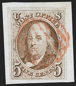 Sale 1206, Lot 63, 1847 Issue (Scott 1-2)