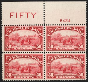 Sale 1206, Lot 741, Parcel Post