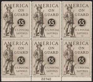 Sale 1206, Lot 865, Savings Stamps