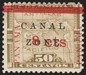 Sale 1206, Lot 889, Canal Zone thru Guam