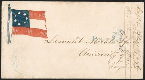 Sale 1206, Lot 983, Confederate States: Uses of U.S. Stamps, Handstamped Paids