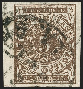 Sale 1206, Lot 991, Confederate States: Postmasters' Provisionals