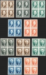 Sale 1209, Lot 1003, Essays, Proofs and Specimens: 1845 thru 1869 Issues