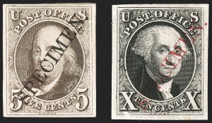 Sale 1209, Lot 1006, Essays, Proofs and Specimens: 1845 thru 1869 Issues