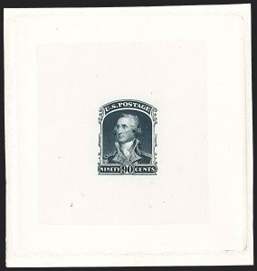 Sale 1209, Lot 1012, Essays, Proofs and Specimens: 1845 thru 1869 Issues