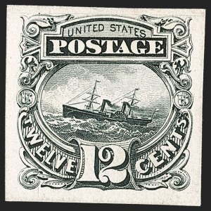 Sale 1209, Lot 1032, Essays, Proofs and Specimens: 1845 thru 1869 Issues