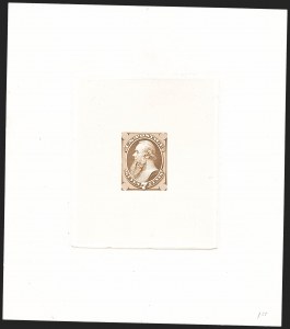 Sale 1209, Lot 1038, Essays, Proofs and Specimens: 1870 thru later Issues