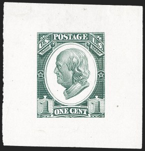 Sale 1209, Lot 1039, Essays, Proofs and Specimens: 1870 thru later Issues