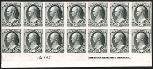 Sale 1209, Lot 1051, Essays, Proofs and Specimens: 1870 thru later Issues