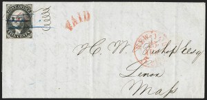 Sale 1209, Lot 1077, Postmasters' Provisionals