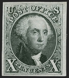 Sale 1209, Lot 1093, 1847 Issue and 1875 Reproduction (Scott 1-4)