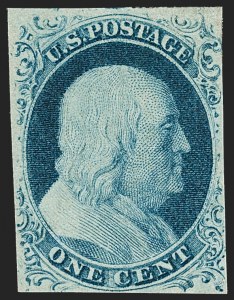 Sale 1209, Lot 1097, 1851-56 Issue (Scott 5-17)