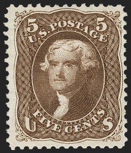 Sale 1209, Lot 1129, 1875 Re-Issue of 1861-66 Issue (Scott 102-111)